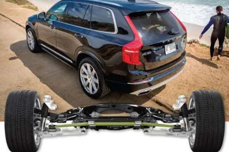 Ремонт задней подвески Volvo XC90-Ремонт задньої підвіски Volvo XC90