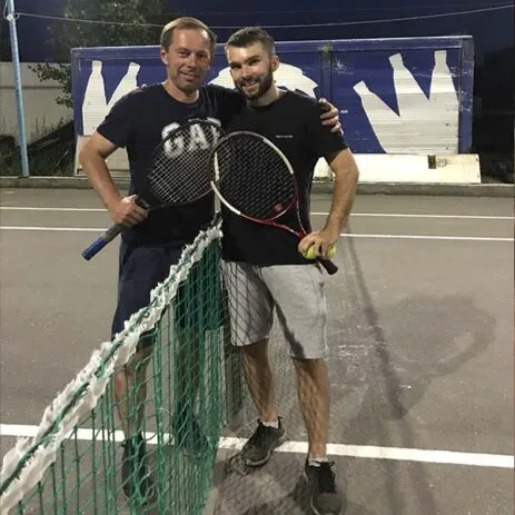 Теннисный корт на Сто вольвисто/Тенісний корт на Сто вольвісто